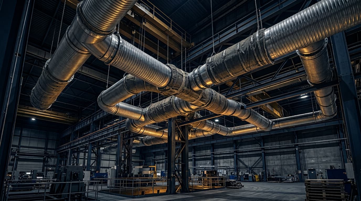 أنظمة التكييف وتصنيع الدكت (MEP)